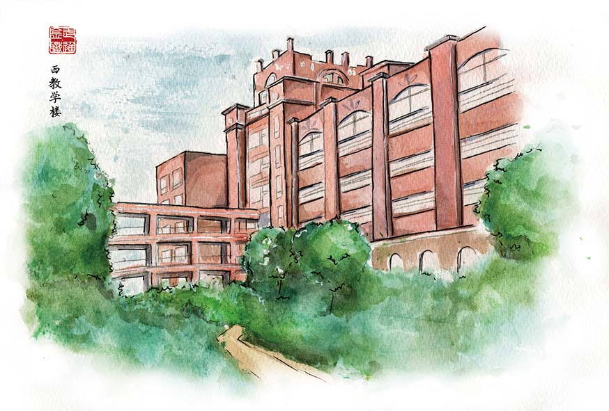 首届浙江最美校园风光明信片设计大赛评选金衢丽台舟